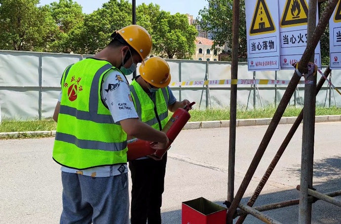 南昌市政建設(shè)集團(tuán)在建項目深入開展消防安全專項大檢查