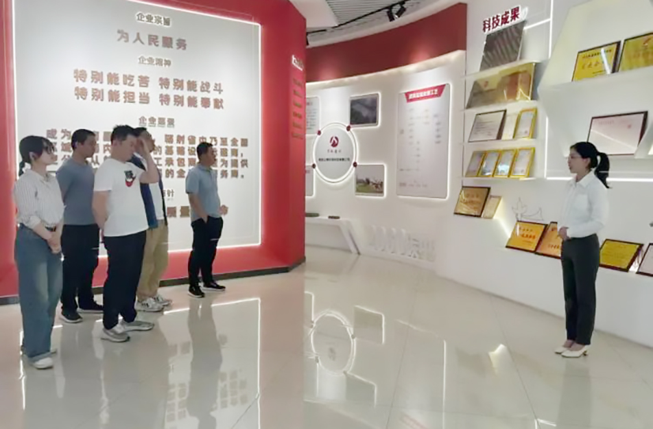 南昌市政建設(shè)集團(tuán)開展“重溫奮斗史，啟航新征程”企業(yè)展廳講解活動